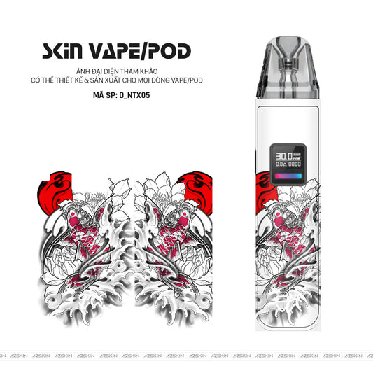 Dán Skin Pod Hình Nghệ Thuật Xăm | D_NTX05