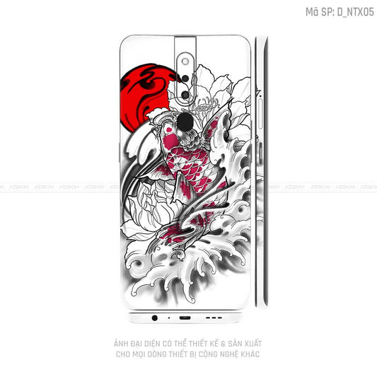 Miếng Dán Skin Điện Thoại OPPO F Series Hình Nghệ Thuật Xăm | D_NTX05