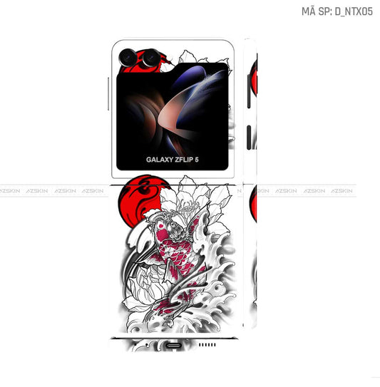 Dán Skin Galaxy Z Flip 7 Hình Cá Chép | D_NTX05