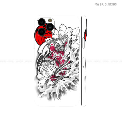 Dán Skin IPhone 11 Series Hình Nghệ Thuật Xăm | D_NTX05