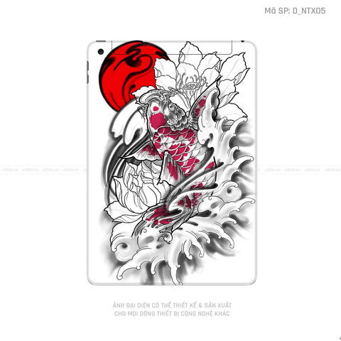 Dán Skin IPad Gen Series Hình Cá Chép | D_NTX05