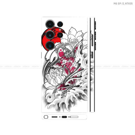 Dán Skin Galaxy S23 Series Hình Cá Chép | D_NTX05