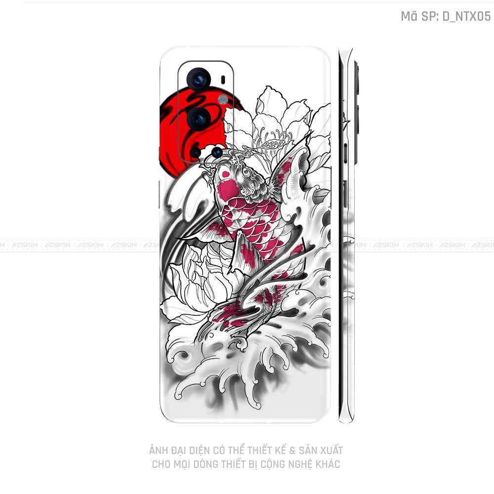 Dán Skin Oneplus 8/9 Series Hình Cá Chép | D_NTX05