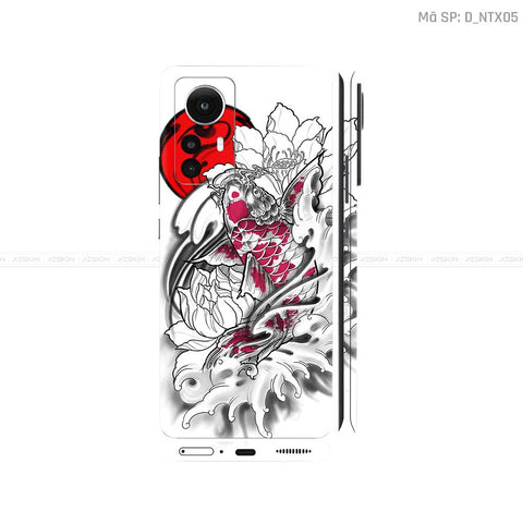 Dán Skin Xiaomi 12 Series Hình Tattoo | D_NTX05