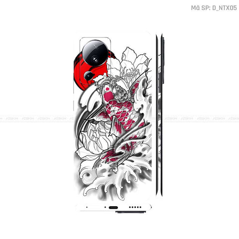 Dán Skin Xiaomi 13 Series Hình Tattoo | D_NTX05