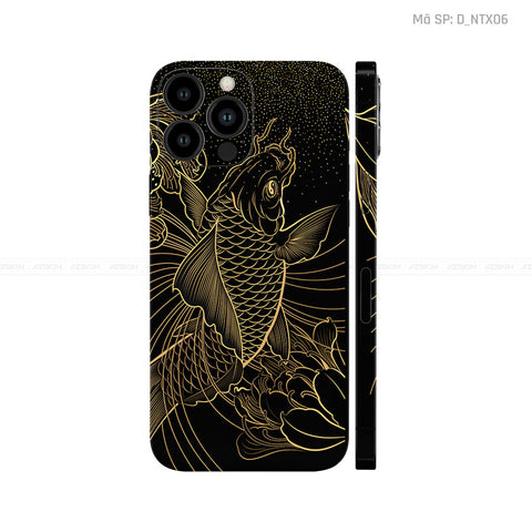Dán Skin IPhone 14 Series Hình Nghệ Thuật Xăm | D_NTX06
