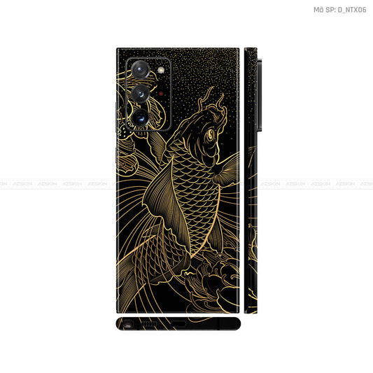 Dán Skin Galaxy Note 20 Series Hình Nghệ Thuật Xăm Cá Chép | D_NTX06
