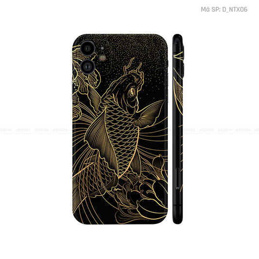 Dán Skin IPhone 11 Series Hình Nghệ Thuật Xăm | D_NTX06