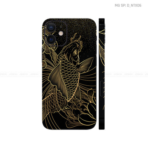 Dán Skin IPhone 12 Series Hình Cá Chép | D_NTX06