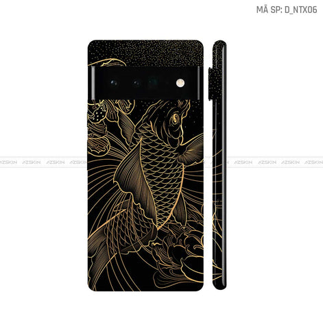 Dán Skin Google Pixel 6 Series Hình Nghệ Thuật Xăm | D_NTX06