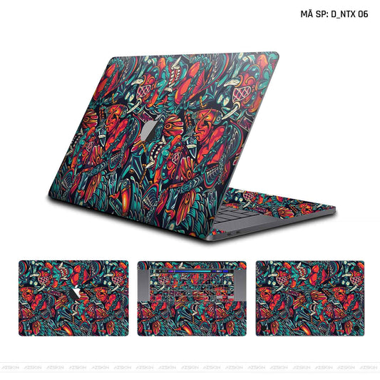 Dán Skin Macbook Hình Nghệ Thuật Xăm | D_NTX06
