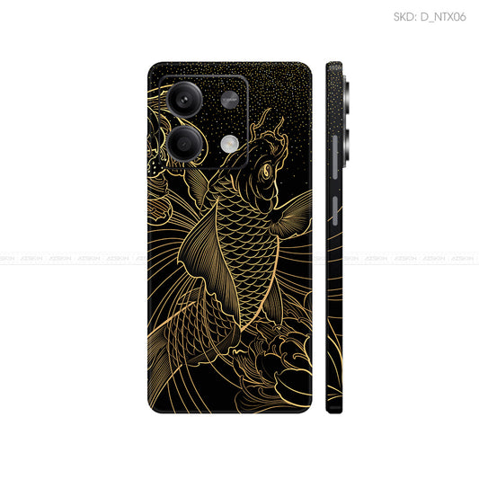 Dán Skin Điện Thoại Xiaomi Redmi 13 Series Hình Nghệ Thuật Xăm | D_NTX06