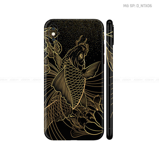 Dán Skin IPhone X Series Hình Nghệ Thuật Xăm | D_NTX06