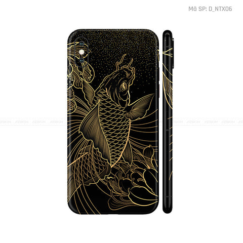 Dán Skin IPhone X Series Hình Nghệ Thuật Xăm | D_NTX06