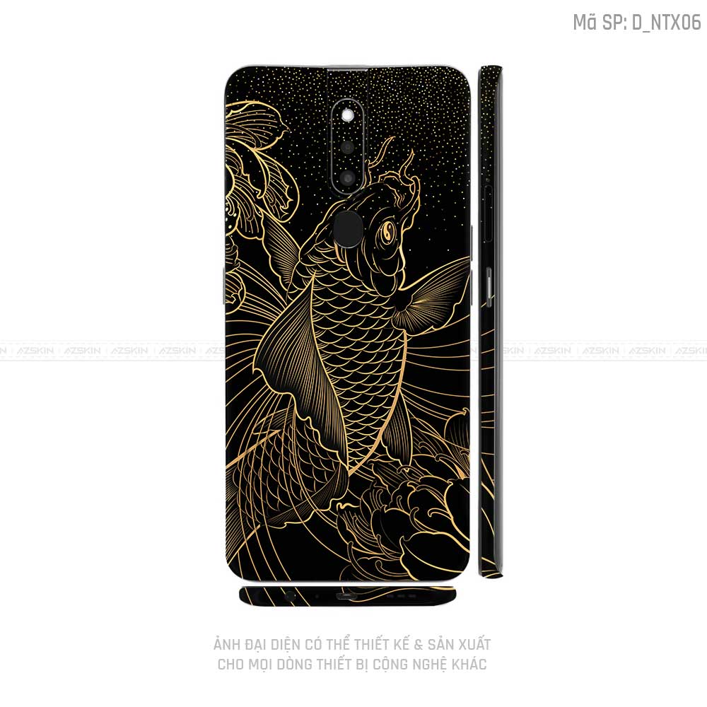 Miếng Dán Skin Điện Thoại OPPO F Series Hình Nghệ Thuật Xăm | D_NTX06