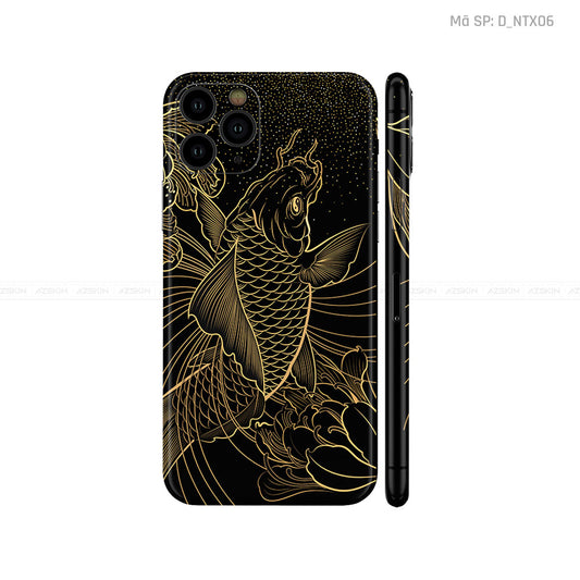 Dán Skin IPhone 11 Series Hình Nghệ Thuật Xăm | D_NTX06