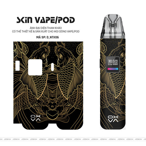 Dán Skin Pod Hình Nghệ Thuật Xăm | D_NTX06