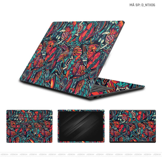 Dán Skin Laptop Huawei Hình Nghệ Thuật Xăm | N_NTX06