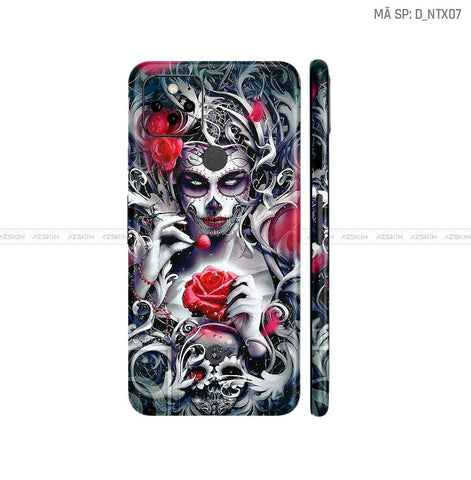 Dán Skin Google Pixel 5 Hình Nghệ Thuật Xăm | D_NTX07
