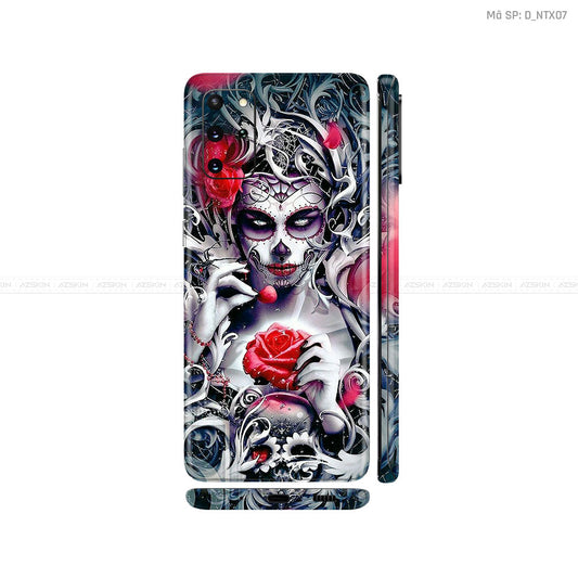 Dán Skin Galaxy S20 Series Hình Nghệ Thuật Xăm Geisha | D_NTX07