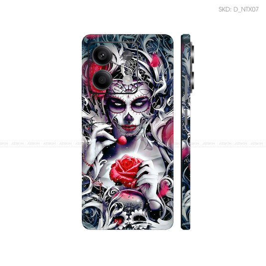 Dán Skin Điện Thoại Xiaomi Redmi 13 Series Hình Nghệ Thuật Xăm | D_NTX07