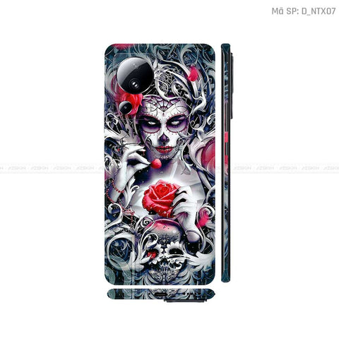 Dán Skin Xiaomi 13 Series Hình Tattoo | D_NTX07