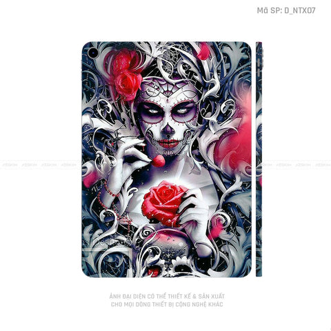Dán Skin IPad Mini Series Hình Tattoo Geisha | D_NTX07