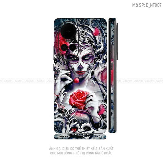Dán Skin Điện Thoại OPPO Reno Series Hình Nghệ Thuật Xăm | D_NTX07