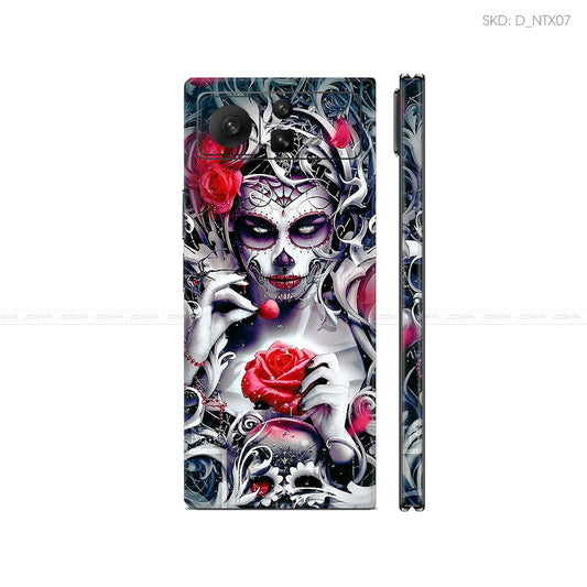 Dán Skin Điện Thoại Xiaomi Mix Fold Series Hình Nghệ Thuật Xăm | D_NTX07