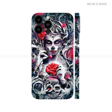 Dán Skin IPhone 16 Series Hình Tattoo | NTX07