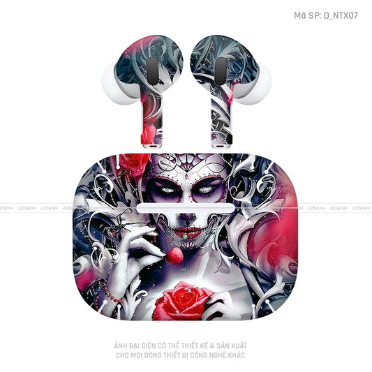 Dán Skin Tai Nghe Airpod 3 Hình Geisha | D_NTX07