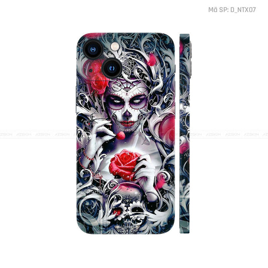 Dán Skin IPhone 14 Series Hình Nghệ Thuật Xăm | D_NTX07