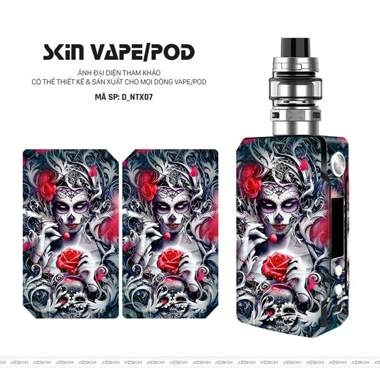 Dán Skin Vape Hình Geisha | D_NTX07
