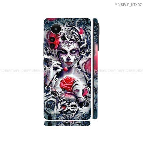 Dán Skin Xiaomi 12 Series Hình Tattoo | D_NTX07