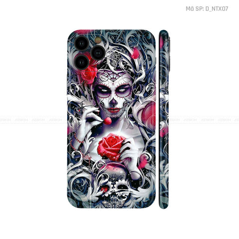 Dán Skin IPhone 11 Series Hình Nghệ Thuật Xăm | D_NTX07