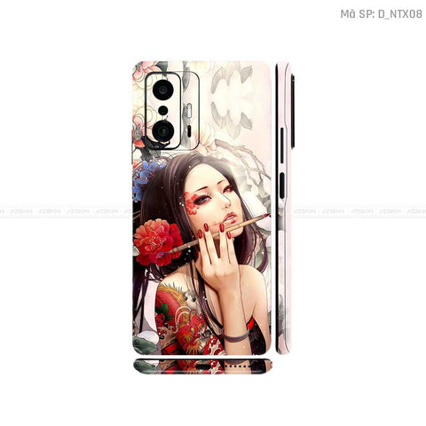 Dán Skin Xiaomi 11 Series Hình Tattoo | D_NTX08