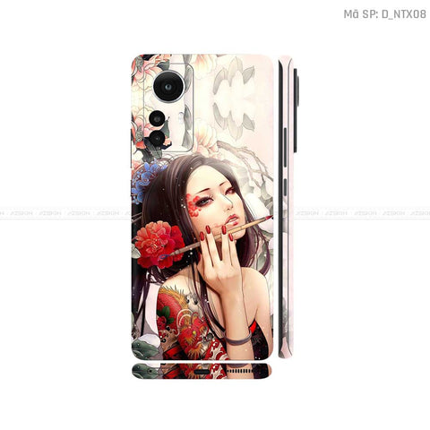 Dán Skin Xiaomi 12 Series Hình Tattoo | D_NTX08