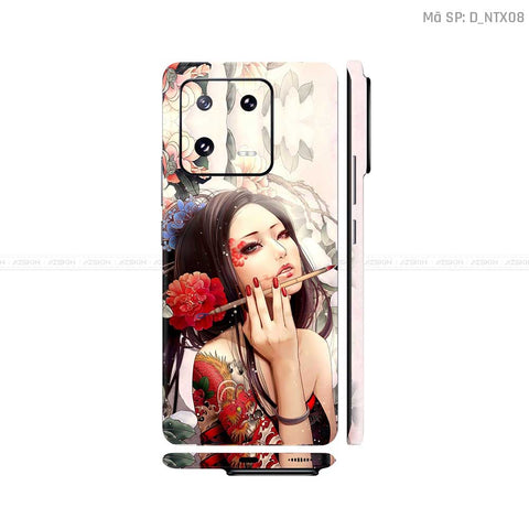 Dán Skin Xiaomi 13 Series Hình Tattoo | D_NTX08