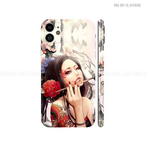 Dán Skin IPhone 11 Series Hình Nghệ Thuật Xăm | D_NTX08