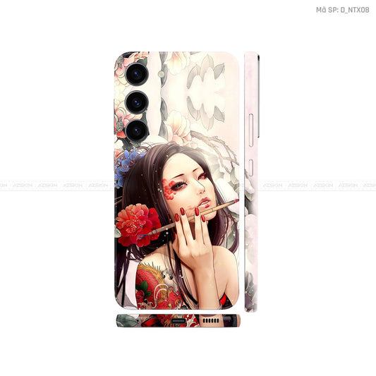 Dán Skin Galaxy S23 Series Hình Geisha | D_NTX08