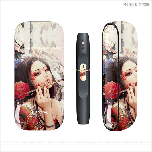 Dán Skin IQOS Hình Nghệ Thuật Xăm | D_NTX08