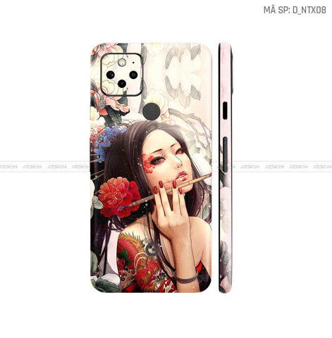 Dán Skin Google Pixel 5 Hình Nghệ Thuật Xăm | D_NTX08