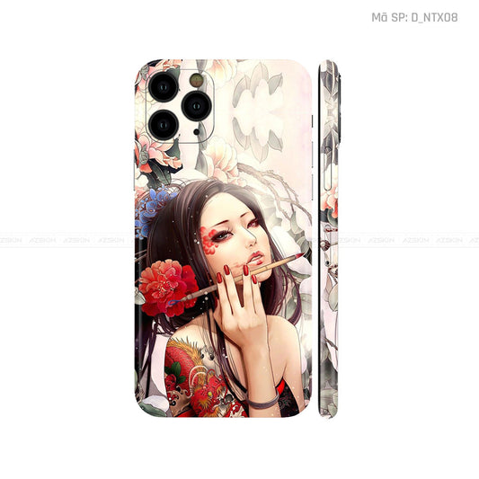 Dán Skin IPhone 11 Series Hình Nghệ Thuật Xăm | D_NTX08