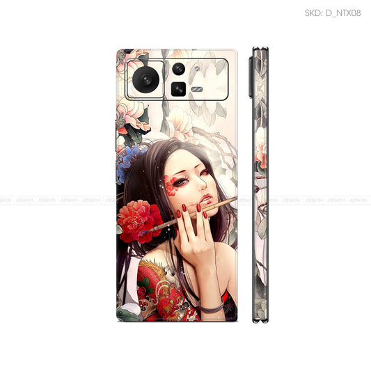 Dán Skin Điện Thoại Xiaomi Mix Fold Series Hình Nghệ Thuật Xăm | D_NTX08