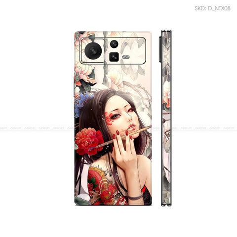 Dán Skin Điện Thoại Xiaomi Mix Fold Series Hình Nghệ Thuật Xăm | D_NTX08