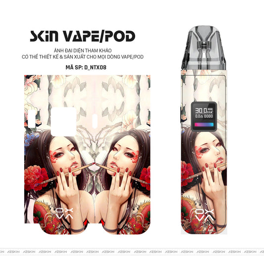 Dán Skin Pod Hình Nghệ Thuật Xăm | D_NTX08