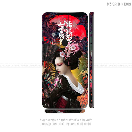 Miếng Dán Skin Điện Thoại OPPO F Series Hình Nghệ Thuật Xăm | D_NTX09