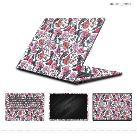 Dán Skin Laptop Huawei Hình Nghệ Thuật Xăm | N_NTX09