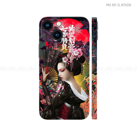 Dán Skin IPhone 14 Series Hình Nghệ Thuật Xăm | D_NTX09
