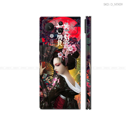 Dán Skin Điện Thoại Xiaomi Mix Fold Series Hình Nghệ Thuật Xăm | D_NTX09